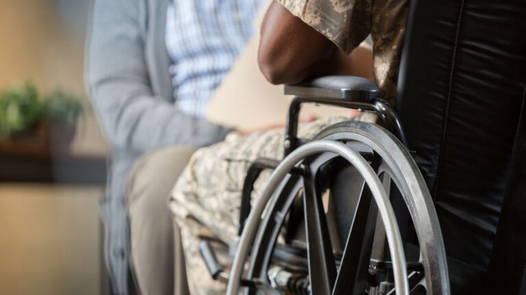 Veteran in a Wheelchair