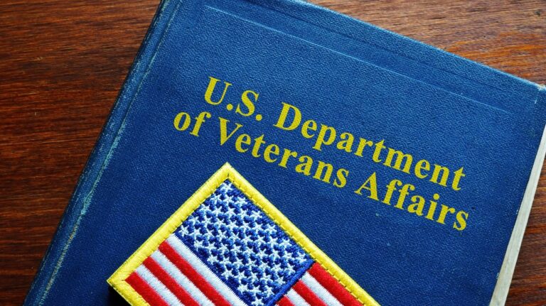 veterans affairs flag