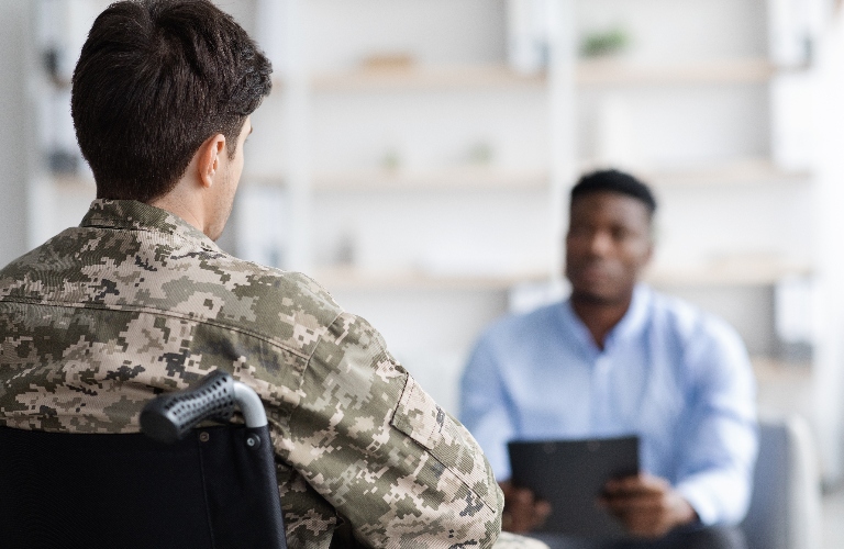 Veteran is consulting with lawyer